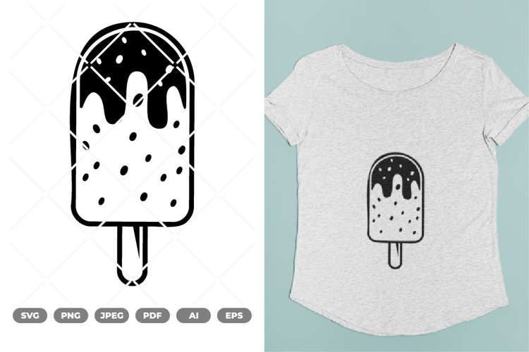 Popsicle SVG & Clipart example image 1