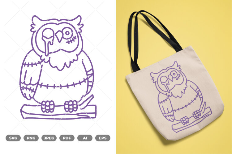 Zombie Animal SVG & Clipart example image 1