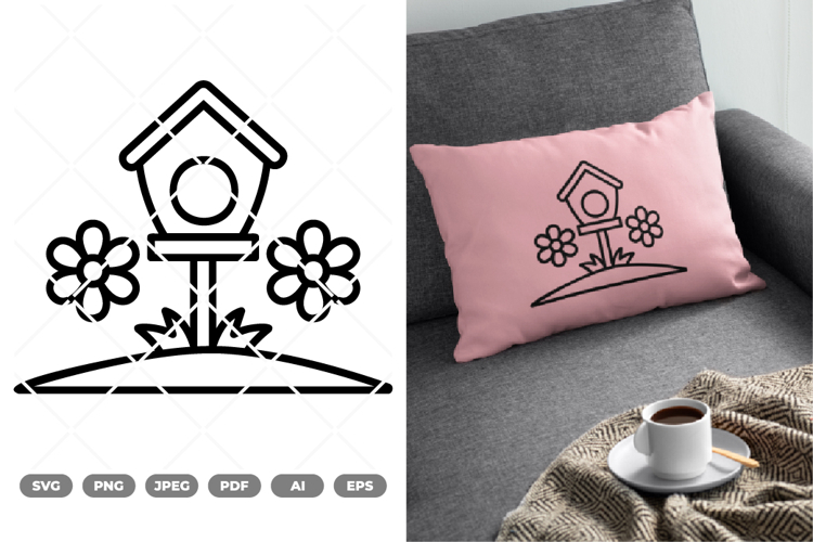 Bird Cage SVG & Clipart example image 1
