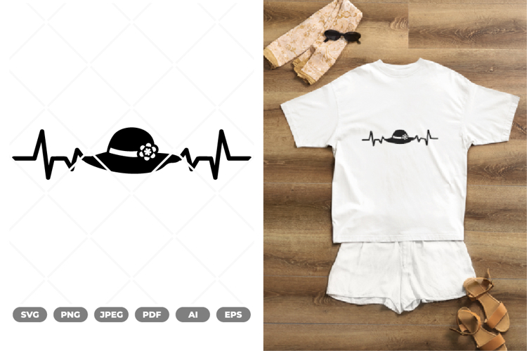 Summer Hat SVG & Clipart