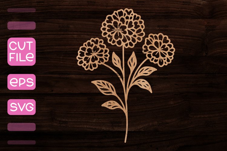 Layered Flower Svg Image 13