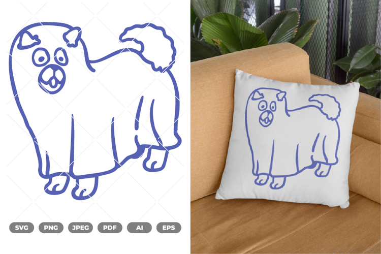 Dog Ghost SVG & Clipart