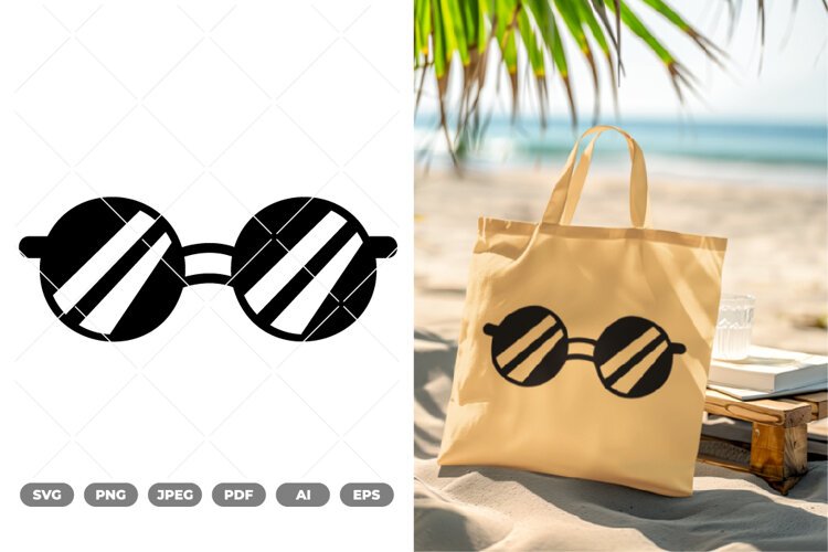 Glasses SVG & Clipart example image 1