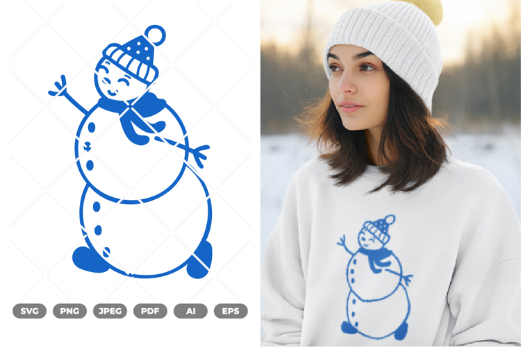 Snowman Illustration