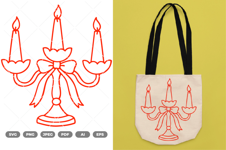 Candles SVG   Clipart