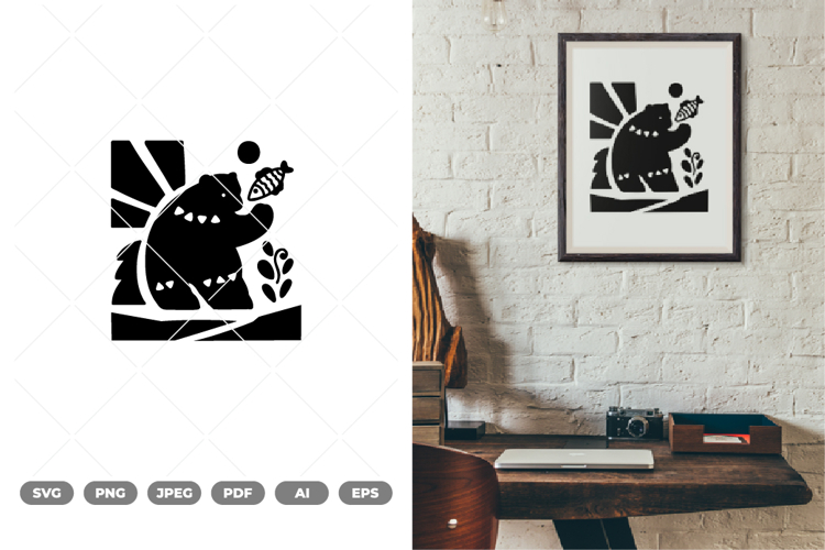 Camping Heartbeat SVG   Clipart