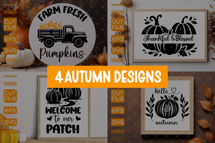 Pumpkin Fall Svg Image 6