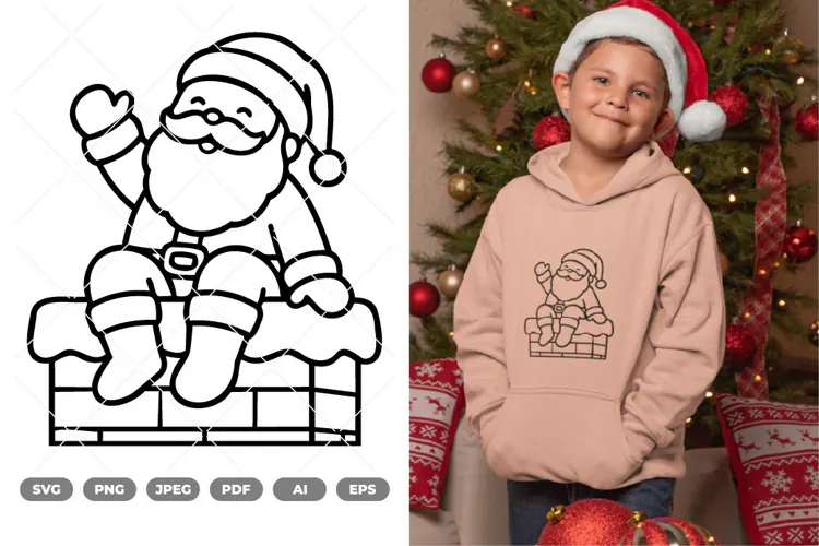Santa SVG & Clipart