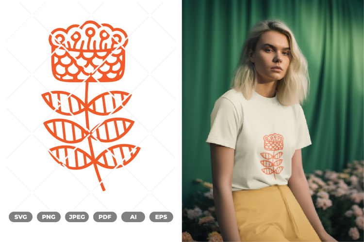 Wildflower SVG & Clipart example image 1