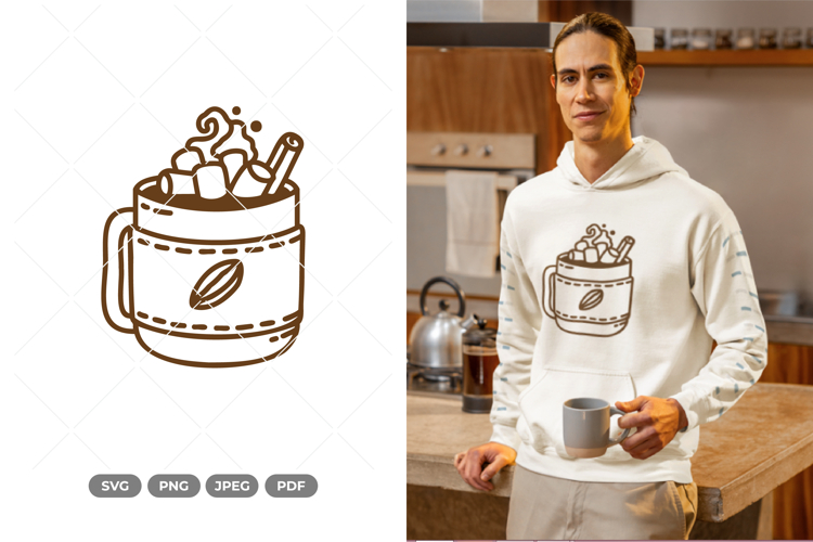 Hot Chocolate SVG & Clipart