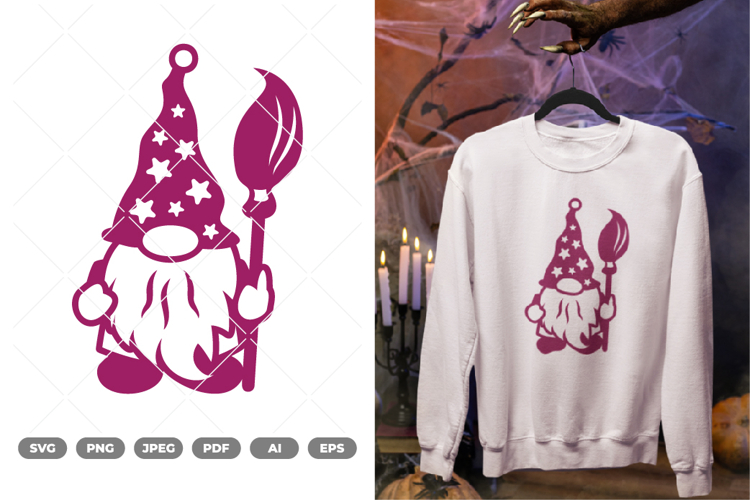 Halloween Gnomes SVG & Clipart