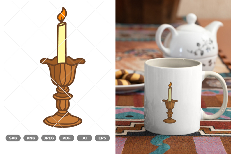 Candle Illustration Image 24