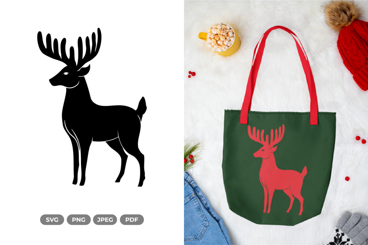Deer Silhouette Svg Image 4