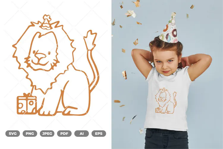 Birthday Animal SVG & Clipart