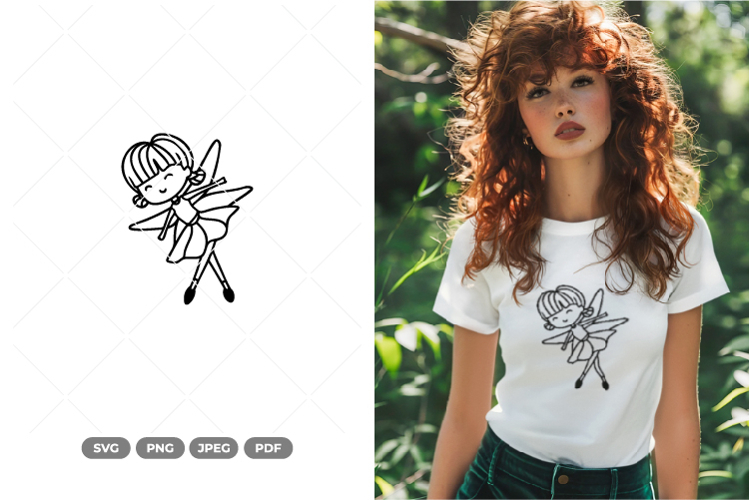 Fairy Doodle Image 4