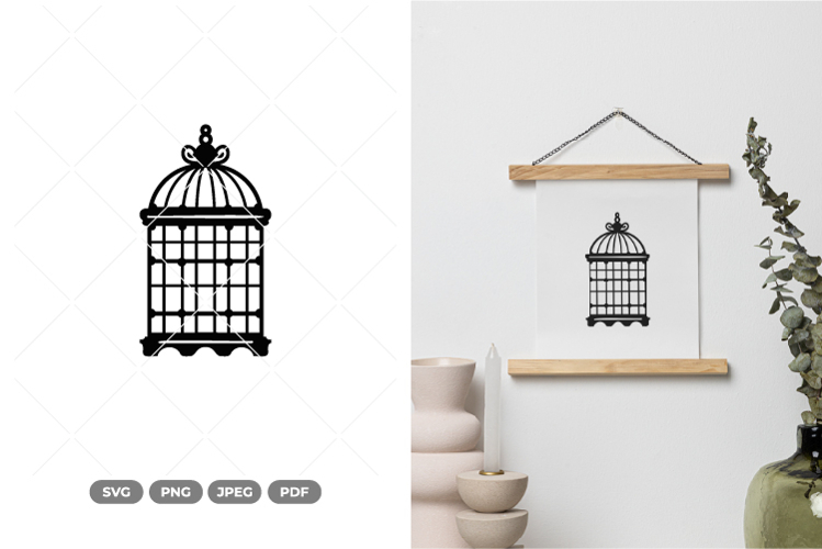 Bird Cage Clipart Image 11