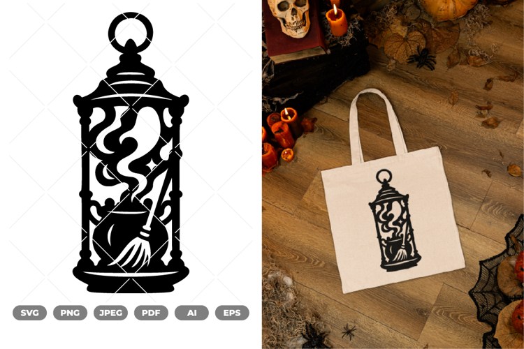 Halloween Lantern SVG & Clipart