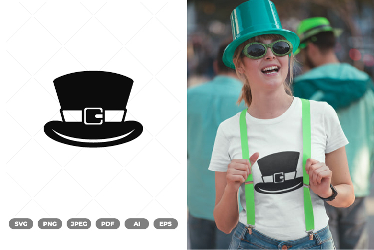 St Patrick Hat SVG & Clipart