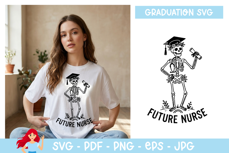Future nurse SVG, Graduation inspired svg