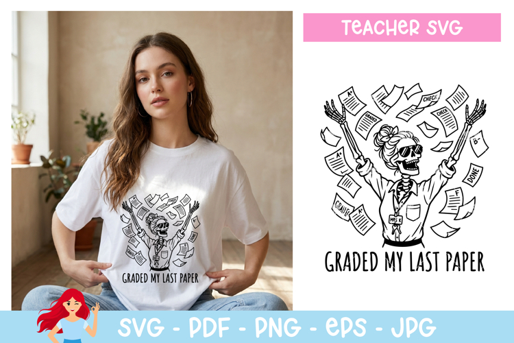 Teacher Life Svg Image 18