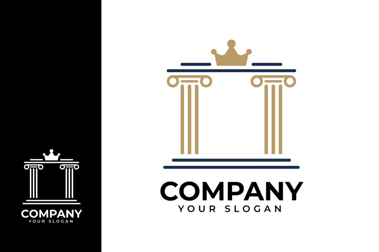 Law firm and attorney logo design