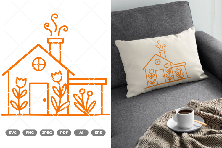 House SVG & Clipart example image 1