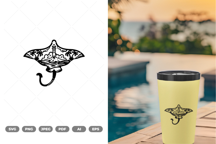 Manta Ray SVG & Clipart