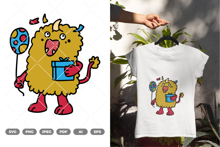 Monster Colored SVG & Clipart