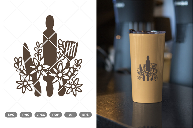 Kitchen Ornament SVG & Clipart