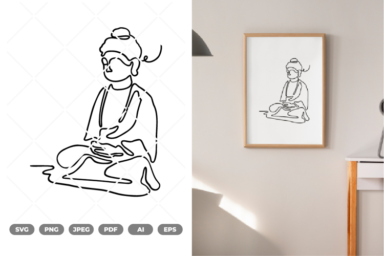 Buddha Illustration Image 13