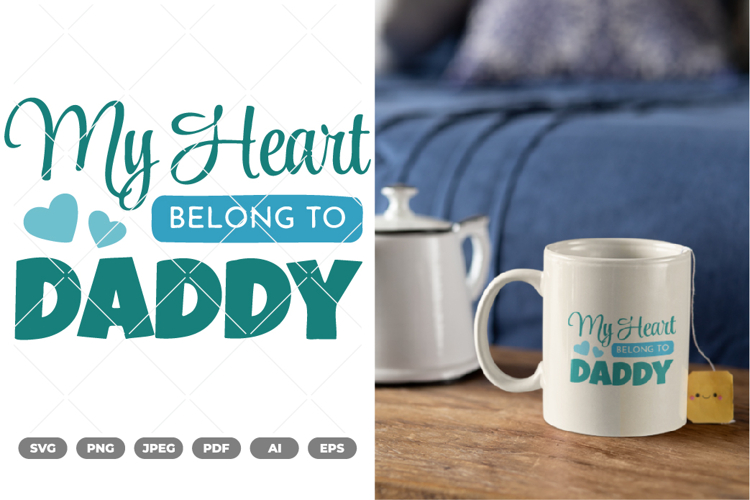 Father’s Day Quotes Colored SVG   Clipart