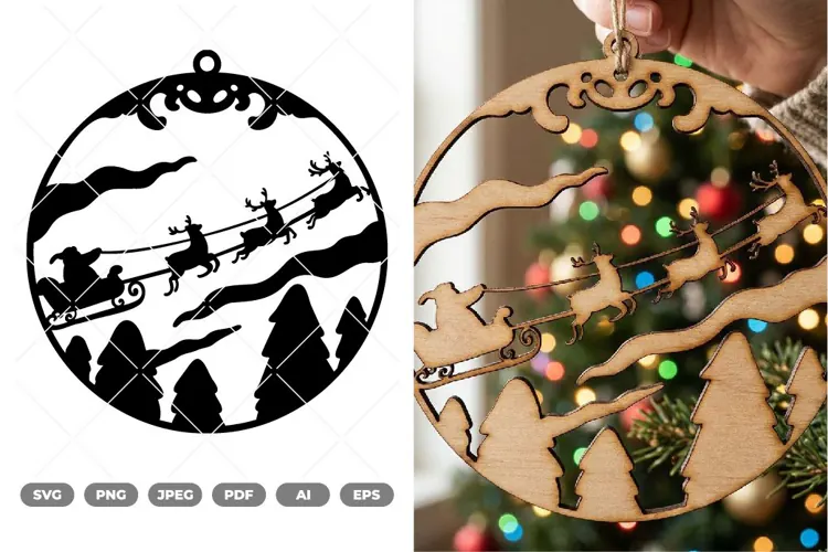 Christmas Bauble SVG & Clipart