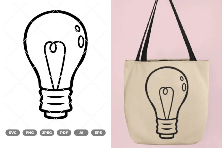Light Bulb SVG & Clipart