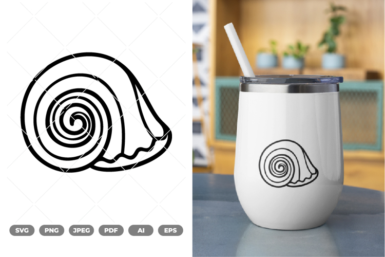 Seashell SVG   Clipart