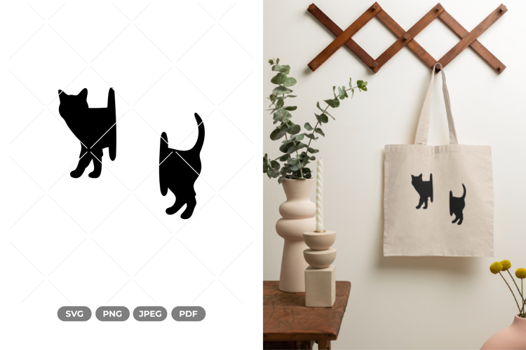 Cat Portal SVG & Clipart