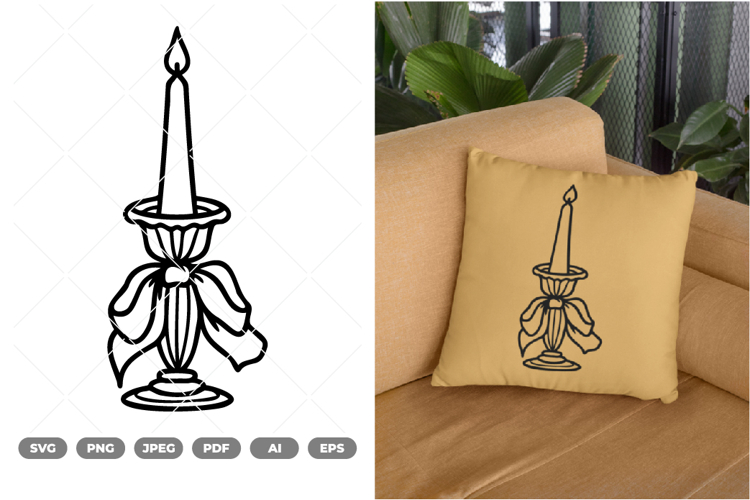 Candle Illustration Image 5