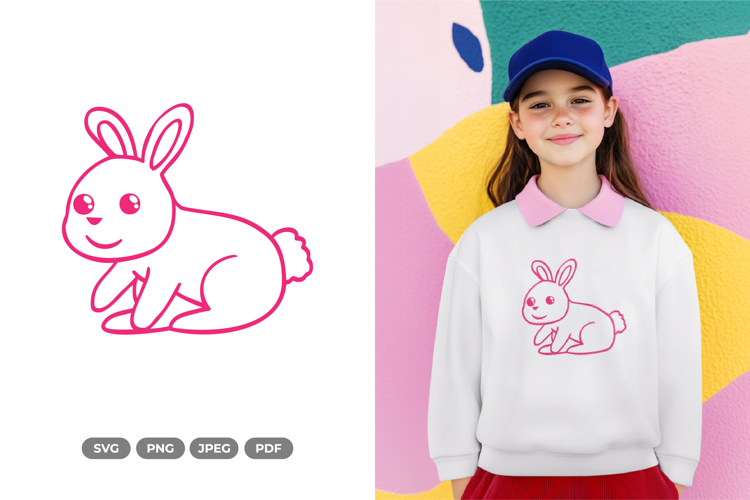 Rabbit Illustration Image 2