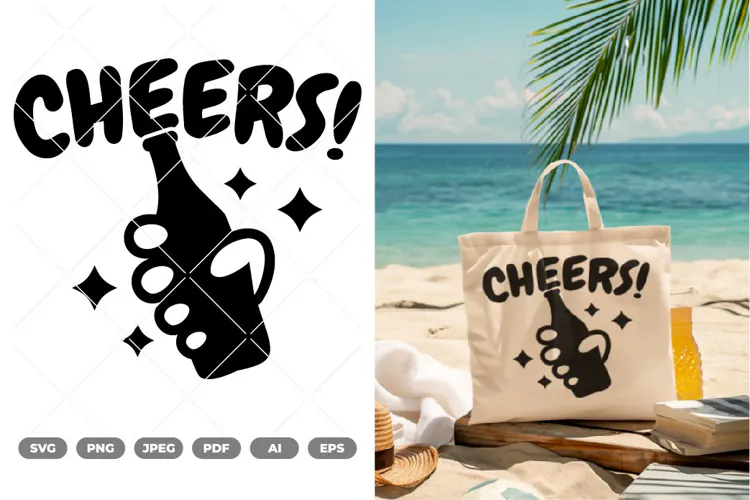 Cheers SVG & Clipart