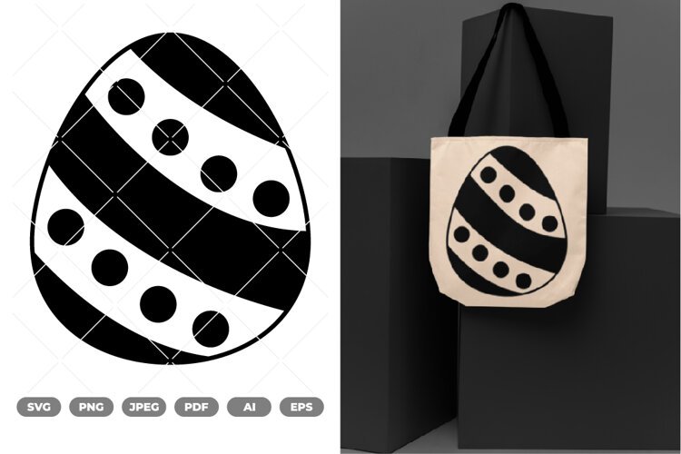 Easter Eggs SVG & Clipart example image 1