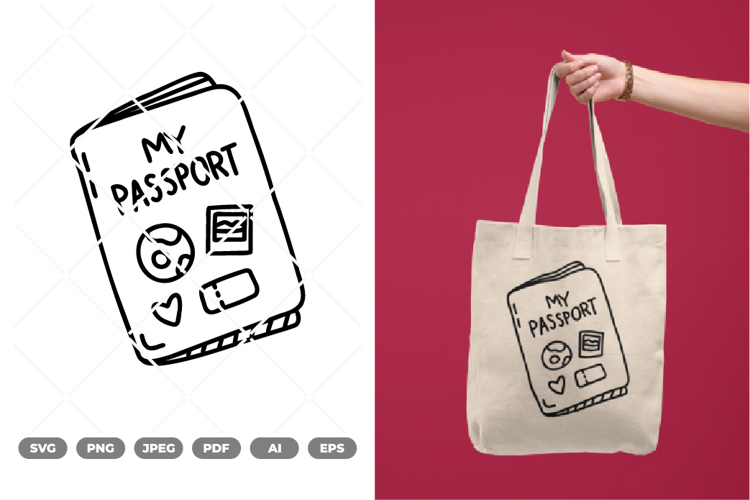 Passport Clipart Image 15