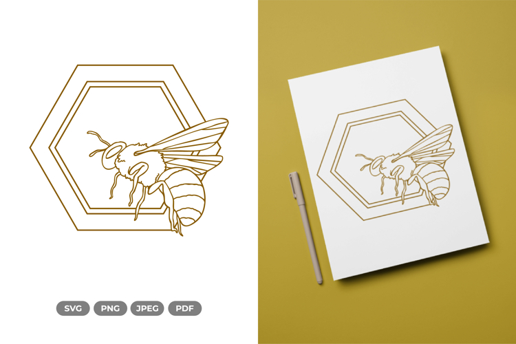 Bee Doodle Image 11