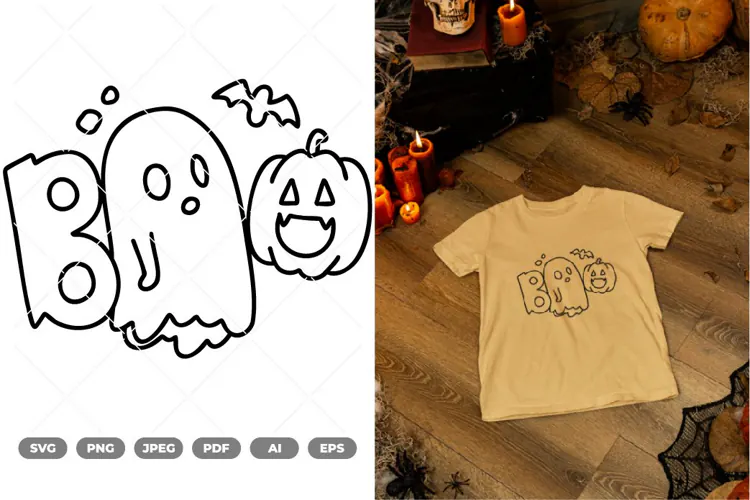 Boo SVG & Clipart