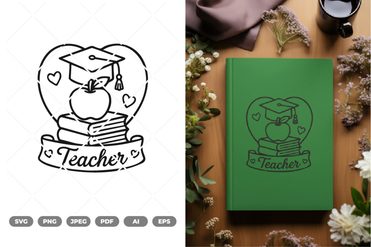 Teacher SVG & Clipart