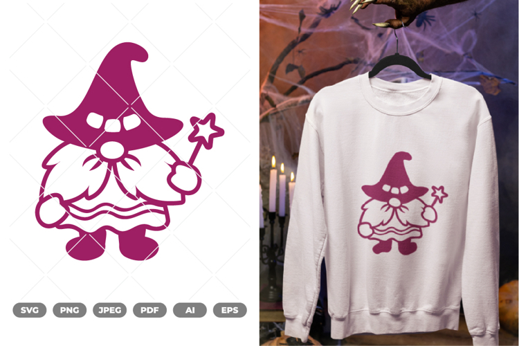 Halloween Gnomes SVG & Clipart