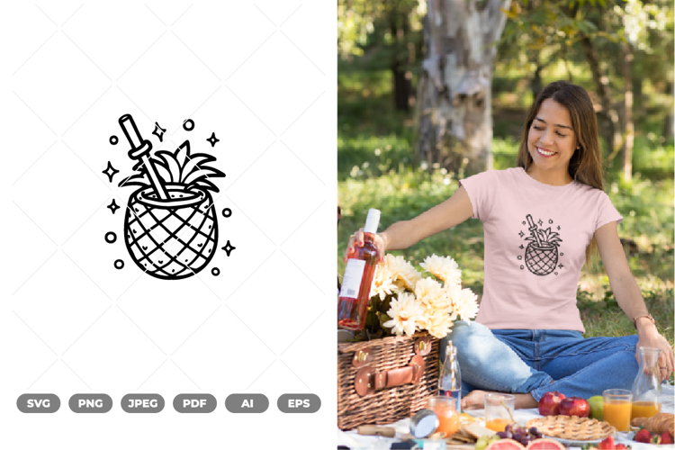 Pineapple Clipart Image 21