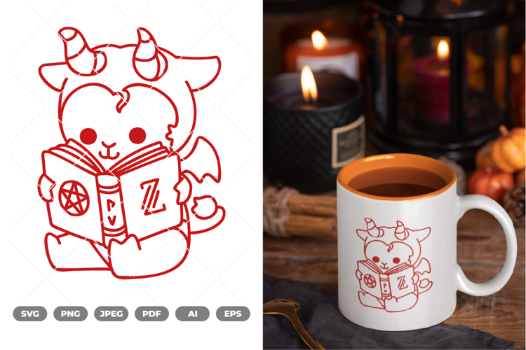 Little Demon SVG & Clipart