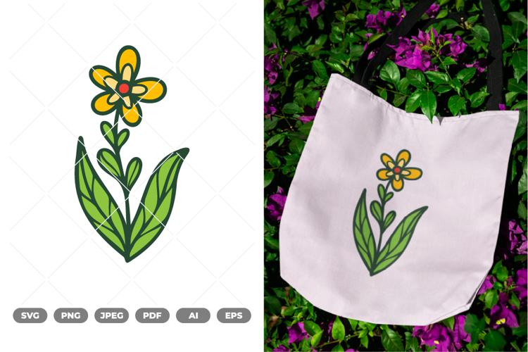 Flower Colored SVG & Clipart