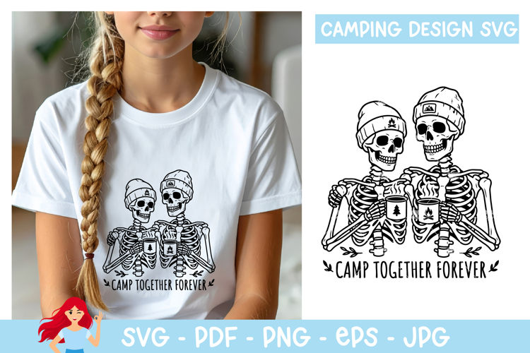 Camp together forever SVG, Camp SVG