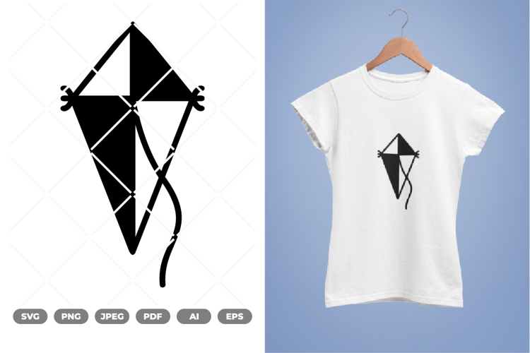 Kite Icon SVG   Clipart