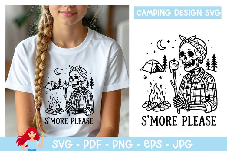 Smore please SVG, Camp SVG